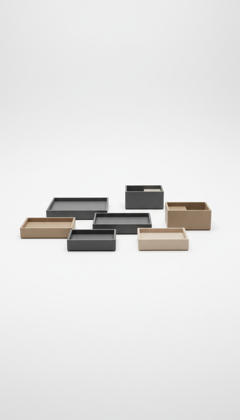 Graphite Modular Tray Set