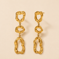 Amara Sculptural Drop Earrings