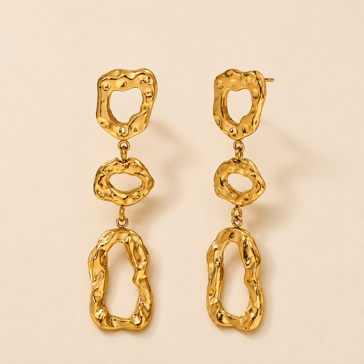 Amara Sculptural Drop Earrings