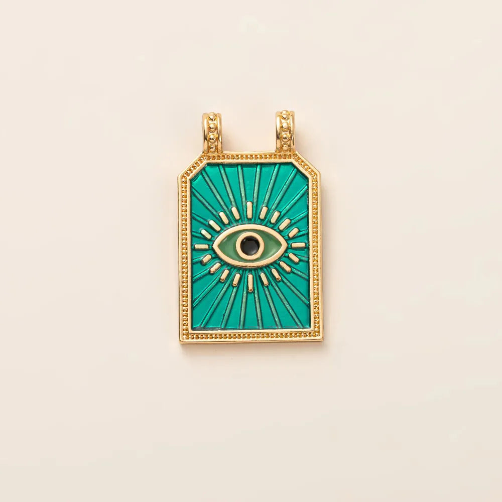 Emerald Eye Charm