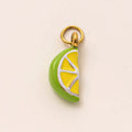 Lime Slice Charm
