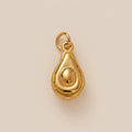 Golden Avocado Charm