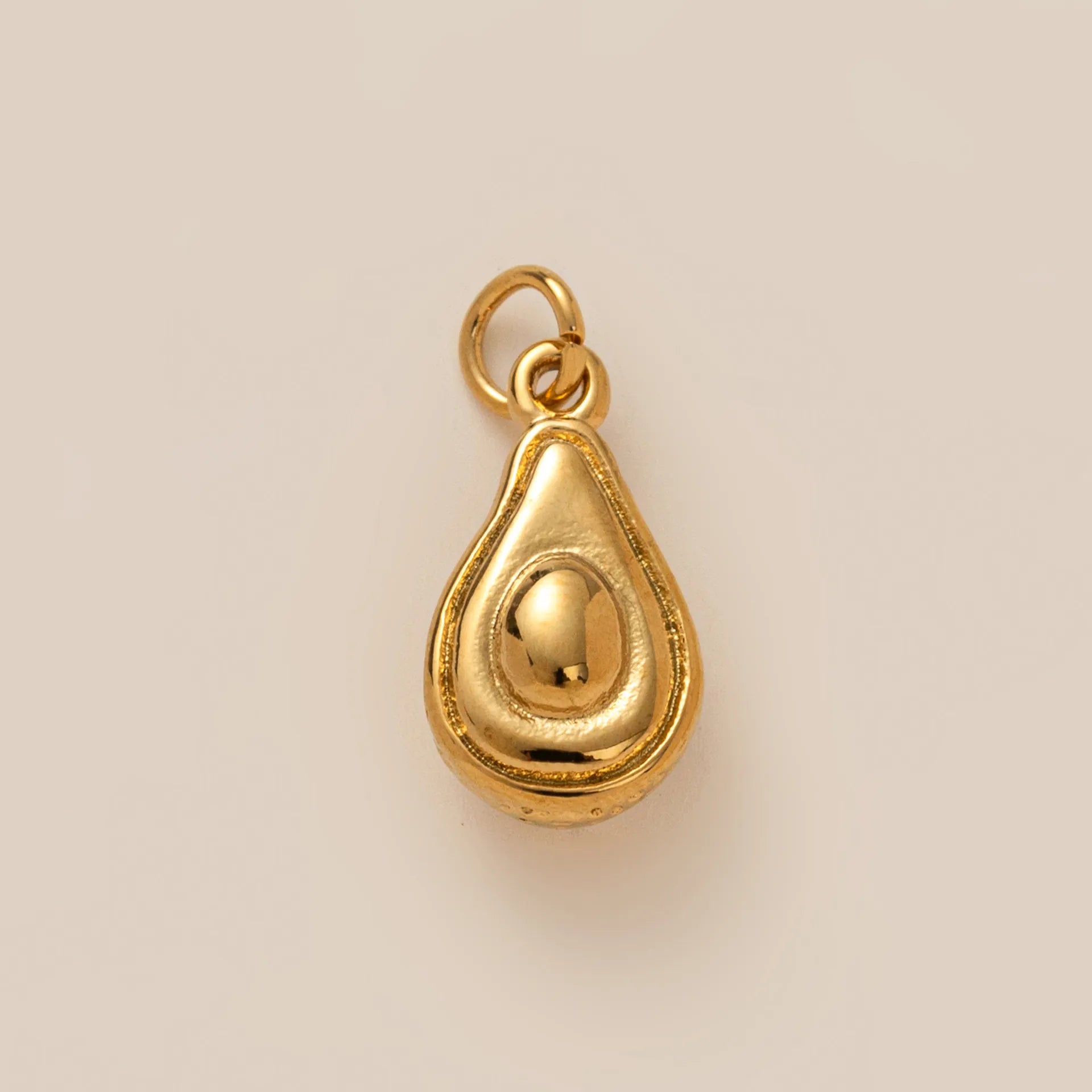 Golden Avocado Charm