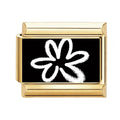 C02 - Retro flower  Charm