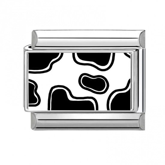 C20 - Abstract silver charm